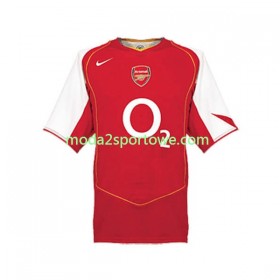 Koszulka Arsenal 2004 Retro Domowe Stroje Piłkarskie Krótki Rękaw